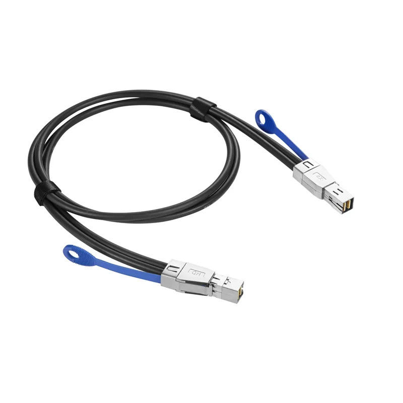 QSFP-40G 200G QSFP-DD vers 2*QSFP28 DAC Q4S56-200G PVC/LSZH 0.5m~5m Assemblage de câbles Faisceau de câbles Fabricants
