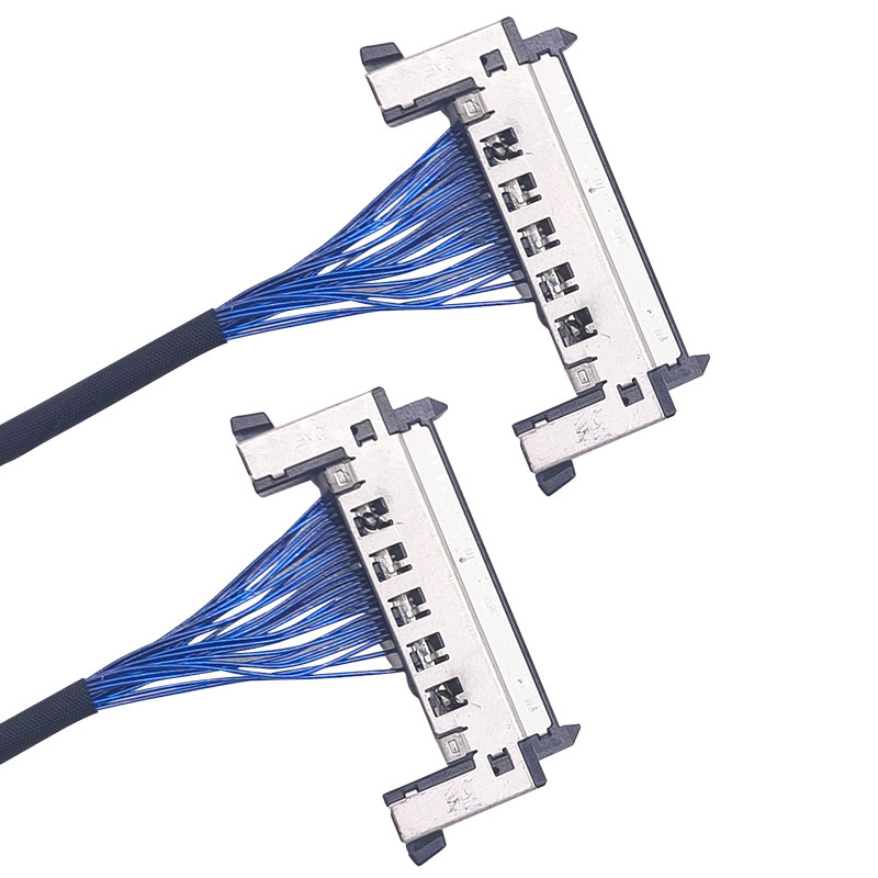 Armoire à LED coaxiale ultra-fine pour les écrans LED avec verrouillage plaqué argenté, fabricants de harnais de fil fiables