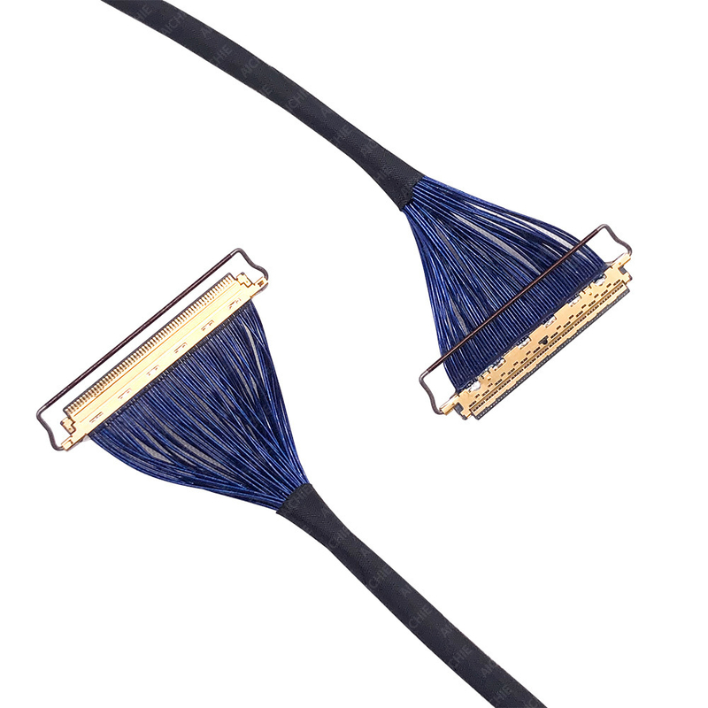 Armoire à LED coaxiale ultra-fine pour les écrans LED avec verrouillage plaqué argenté, fabricants de harnais de fil fiables