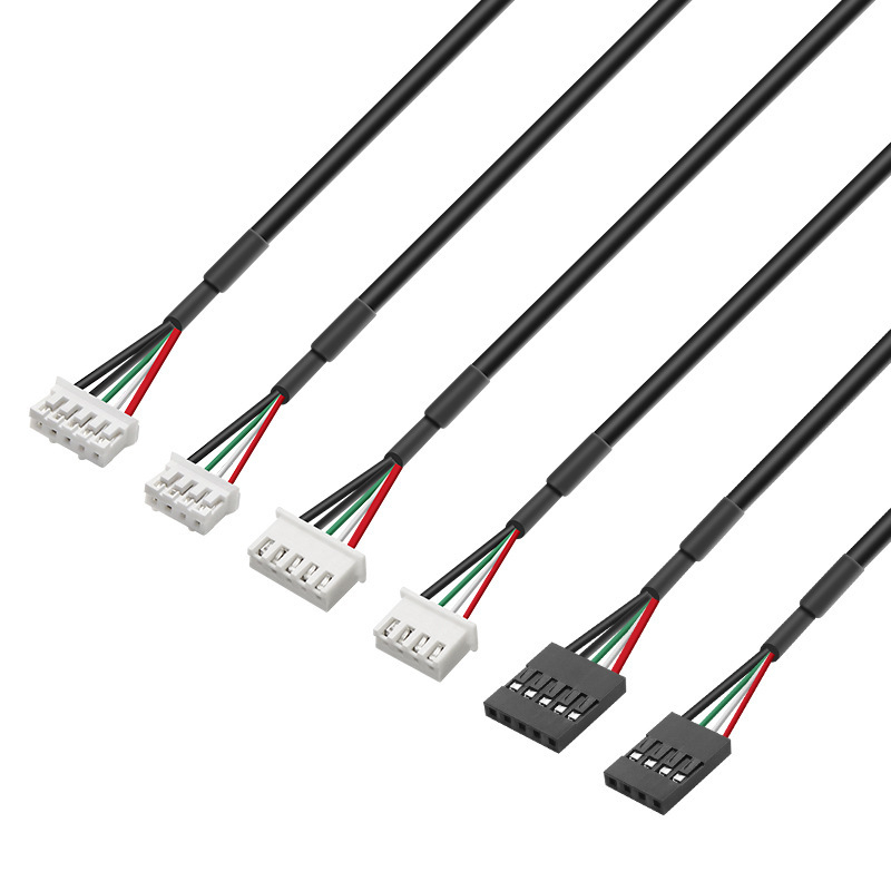 Le harnais de fil de terminal de distribution en vrac avec des connecteurs en crochet personnalisés, parfait pour les systèmes de contrôle électrique et les machines, en gros d'usine et délai de production rapide