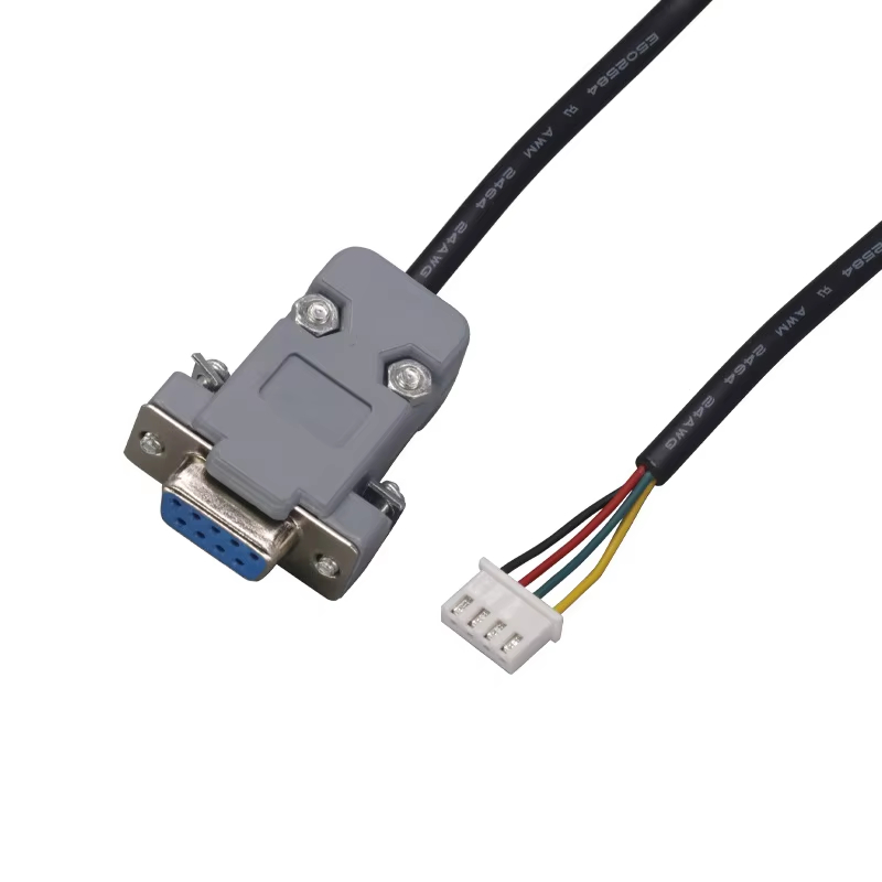 Câble numérique DB pour TV par câble, avec fil blindé à paires torsadées multicœurs moulé par injection DB9P 15P DB25P OEM/ODM