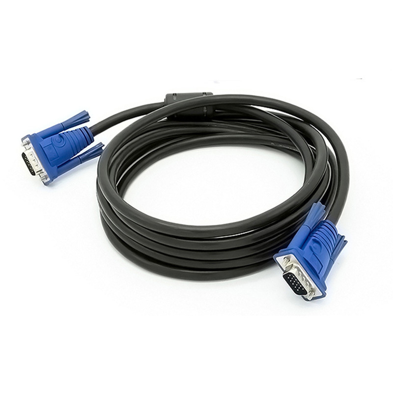 Assemblage de câble VGA HD personnalisé et durable pour une connexion stable entre l'hôte PC, le moniteur et le projecteur par les fabricants de faisceaux de câbles