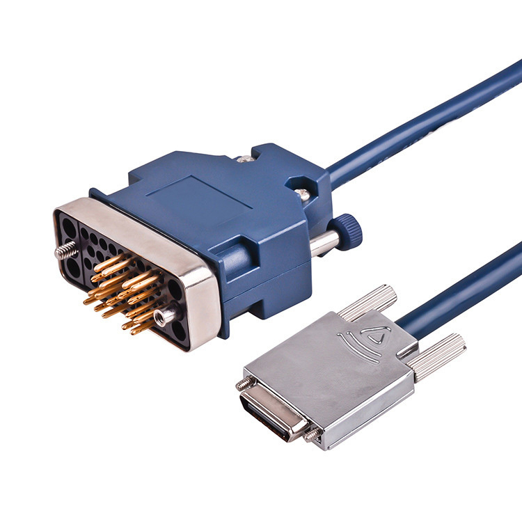 Assemblage de câble VGA HD personnalisé et durable pour une connexion stable entre l'hôte PC, le moniteur et le projecteur par les fabricants de faisceaux de câbles