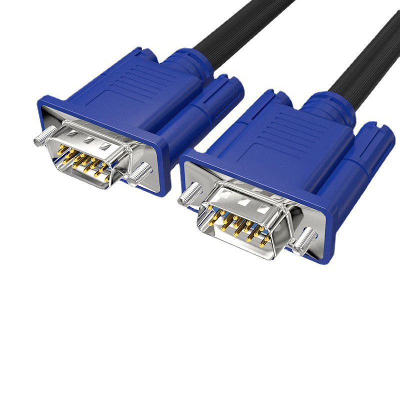 Assemblage de câble de connexion VGA HD personnalisé pour l'hôte de bureau au moniteur et au projecteur fourni par les fabricants de harnais de fil