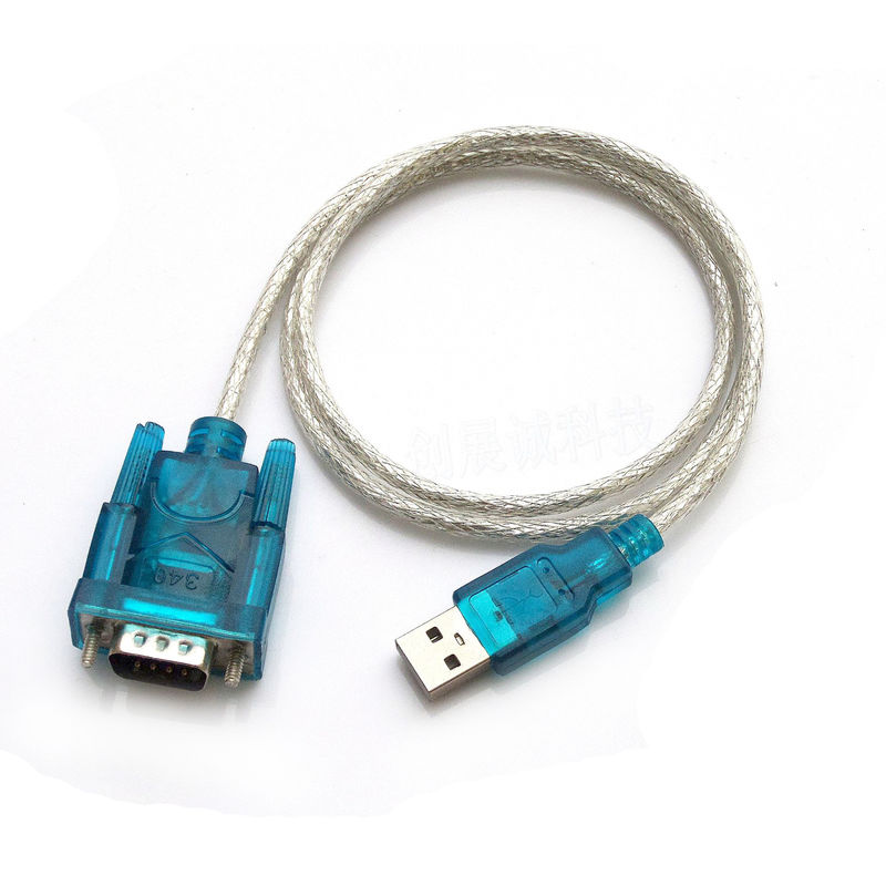 Adaptateur USB vers DB9 RS232 personnalisé avec puce CH340 conçu pour une communication stable du port COM par les fabricants de faisceaux de câbles