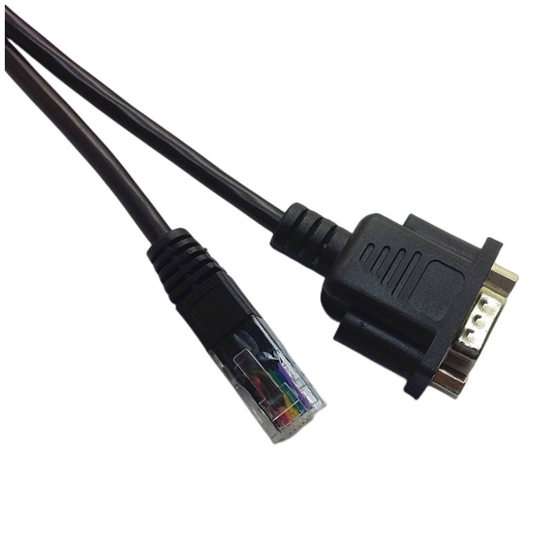 Assemblage de câble RS232 à harnais de convertisseur USB avec connecteur d'extension de tête DB9 pour usage industriel et de contrôle