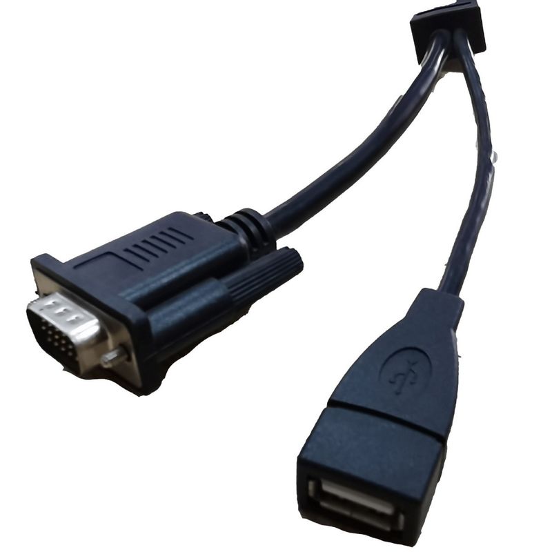 Assemblage de câble RS232 à harnais de convertisseur USB avec connecteur d'extension de tête DB9 pour usage industriel et de contrôle