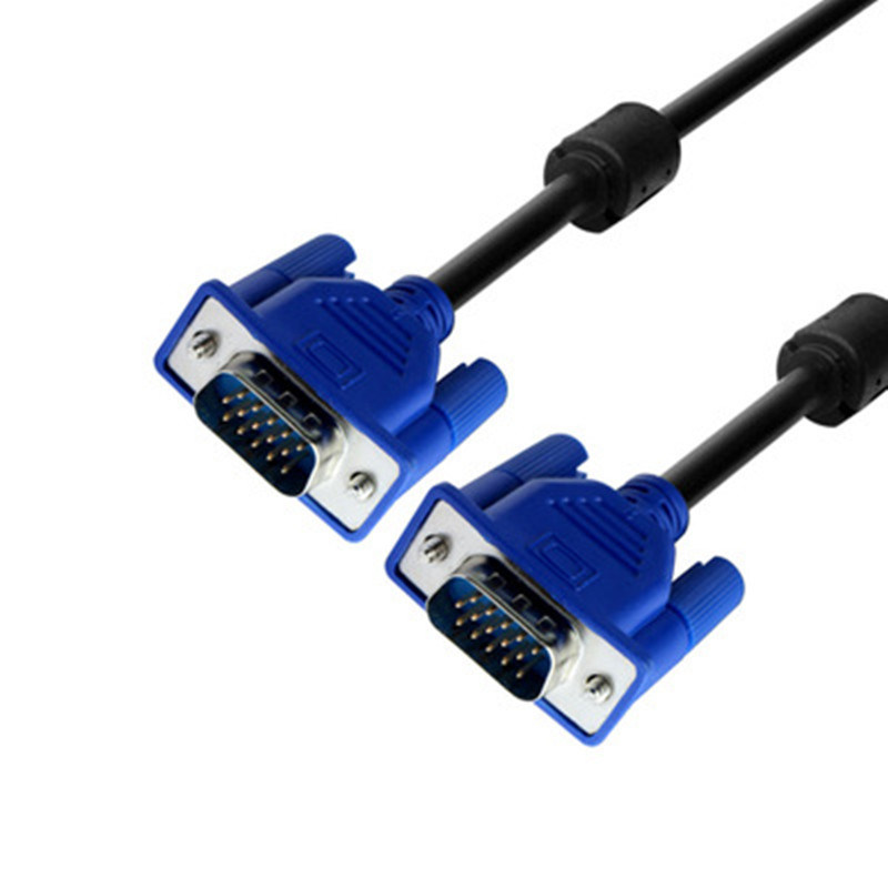Faisceau VGA fiable pour l'installation d'écrans d'ordinateur et de projecteurs, adapté à une utilisation en bureau ou industrielle. Assemblage de câbles