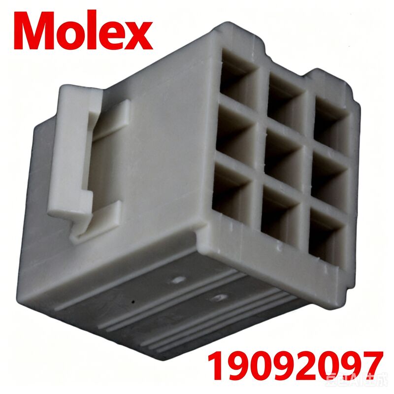 Molex 19092097 9 broches connecteur câble à carte OEM / ODM harnais personnalisé pour l'automobile et l'industrie