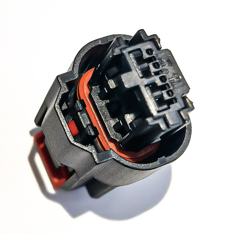 Molex 34967-4021 Boîtier de connecteur automobile noir à 4 broches avec clip de verrouillage rouge, connecteur Molex d'origine
