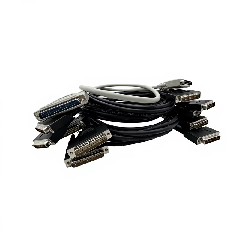 Câble USB vers DB9 RS232 personnalisé avec puces Prolific PL230/FT231X/FX232RI Isolation PVC | Assemblage de câbles pour ordinateur électronique