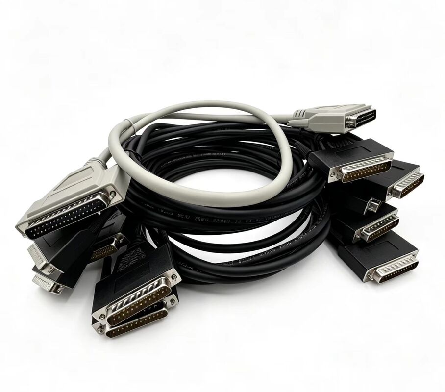 Câble USB vers DB9 RS232 personnalisé avec puces Prolific PL230/FT231X/FX232RI Isolation PVC | Assemblage de câbles pour ordinateur électronique