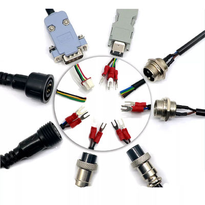 Câble d'extension de prise d'aviation de faisceau de câblage de robot de 4 broches 5M 12V 24V