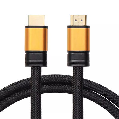 Câble HDMI Ultra HD 4k Nylon 18gbps 60hz 8.0mm Plaqué Nickel