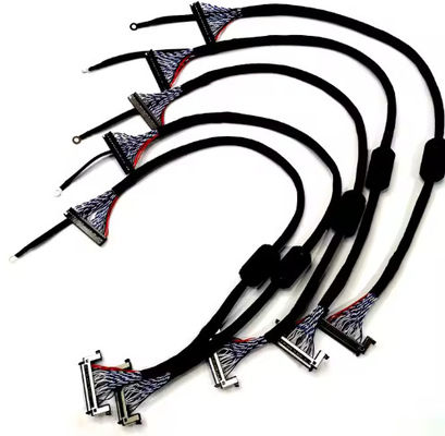 JAE câble LVDS supportant PET 100% test câble LCD pour téléviseur 32 pouces