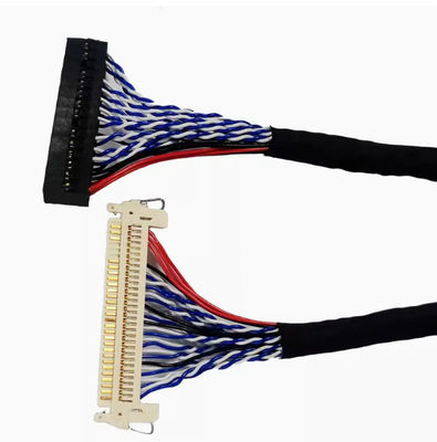 Température nominale de 105 °C 1-5m câble LVDS avec conducteur en cuivre AWG26 UL VW-1 nominale
