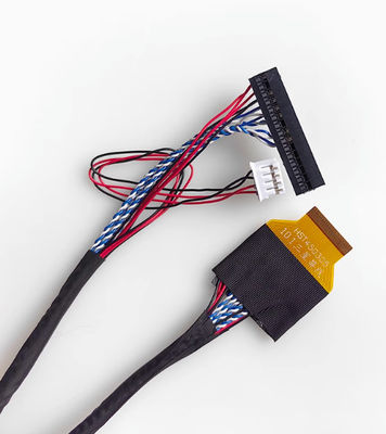 105C Température nominale Cable LVDS en cuivre résistant au feu