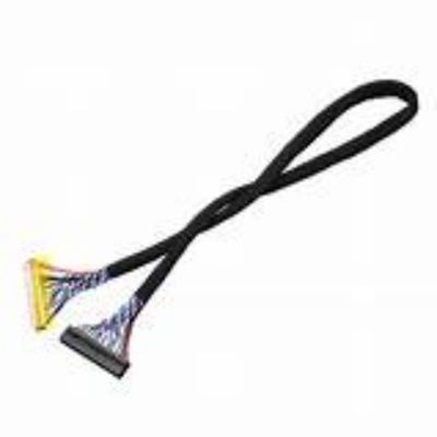 Cable série à affichage à basse tension noir avec résistance à l'isolation ≥ 1000 MΩ