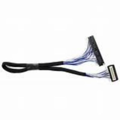 Cable LVDS à conducteur de cuivre en noir pour une connexion stable et durable