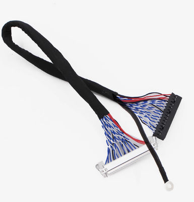 Transmission de signal précise garantie câble LVDS certifié UL avec une longueur de câble de 1 à 5 m et un gilet en PVC ignifuge