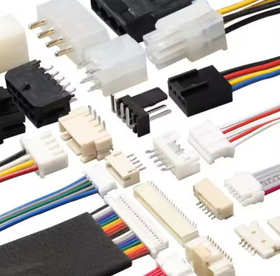 Réglage du fil électrique ignifuge 2pin-16pin UL 1007 22awg Couleur fil noir