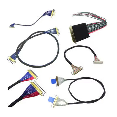Grade de protection IP68 Armoires de fil personnalisées Ensembles de câbles LVDS de fabricants de premier plan