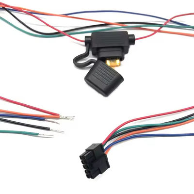 Véhicules durables Armoire de câblage de voiture personnalisée avec UL 1007 22awg Type de câbles et couleurs de fil 20awg