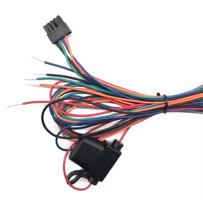 Faisceau de câblage personnalisé de couleurs de fil 20awg pour véhicules durables