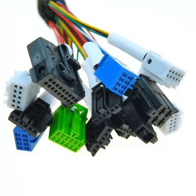 Câble LVDS de 1m à 20m de longueur en blanc/bleu/noir/gris/jaune, haute vitesse et faible consommation pour connexion réseau, conception de câble personnalisée