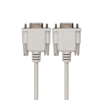 Faisceau de câbles de connecteur DB de haute qualité avec connecteurs moulés durables et blindage EMI, conçu pour le transfert de données RS232/RS485, les systèmes PLC et les équipements d'automatisation industrielle