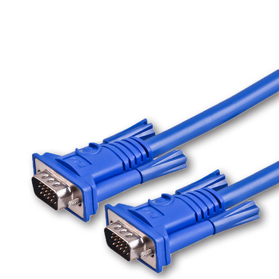 Assemblage de câble VGA HD personnalisé et durable pour une connexion stable entre l'hôte PC, le moniteur et le projecteur par les fabricants de faisceaux de câbles