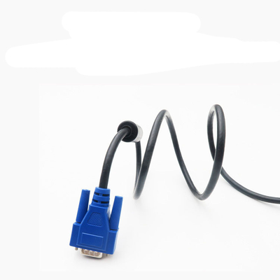 Les fabricants de faisceaux de câbles fournissent un assemblage de câbles VGA HD personnalisé pour la connexion d'ordinateurs de bureau, d'écrans et de projecteurs.