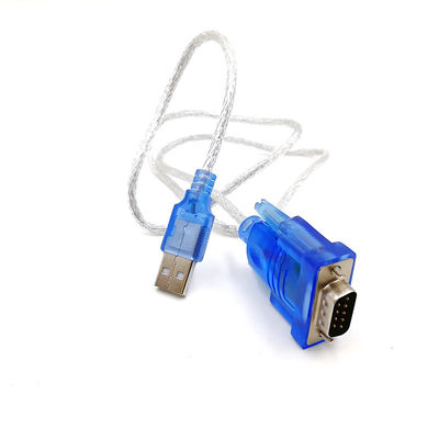 Adaptateur USB vers RS232 DB9 CH340, convertisseur d'interface COM, conçu par des fabricants de faisceaux de câbles pour des applications durables à long terme