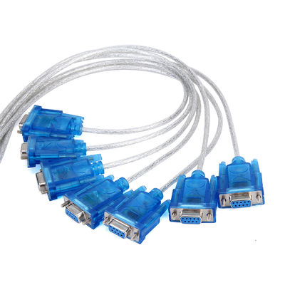 Adaptateur CH340 USB à RS232 DB9 de qualité industrielle assurant une connexion fiable au port COM Conçu avec une expertise en câbles personnalisés