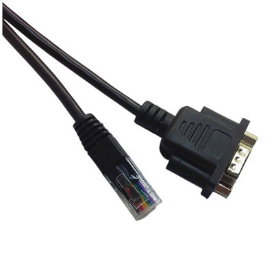 Assemblage de câble RS232 à harnais de convertisseur USB avec connecteur d'extension de tête DB9 pour usage industriel et de contrôle
