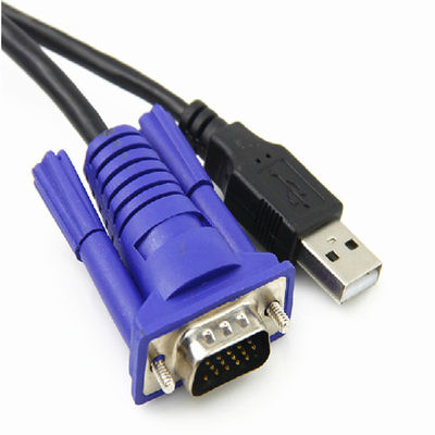 Lowest Price For Vga 4+5 Cable Male To Male For Computer Monitor Computer Monitor Vga To Vga Cable 1.5M Cable Assembly