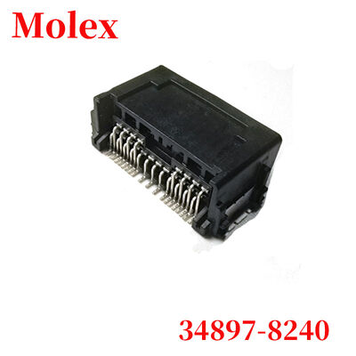 MOLEX 34897-8240 Mini50 Série 24 Circuit à double rangée à angle droit SMT