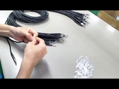 Câble imperméable de capteur du faisceau de câbles M12 de robot de prise d'aviation avec protégé