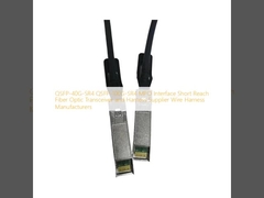 QSFP-40G-SR4 QSFP-100G-SR4 Interface MPO Transceiver optique à fibre optique à courte portée et fournisseur de faisceaux de câbles Fabricants de faisceaux de câbles