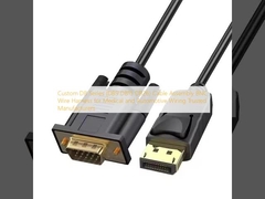 Assemblage de câbles série DB personnalisée (DB9 DB15 DB26)  Faisceau de câbles BNC pour le câblage médical et automobile  Fabricants de confiance