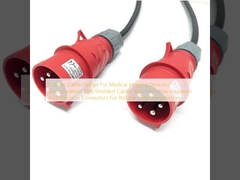 Conception de câbles sur mesure pour dispositifs d'imagerie médicale | Câbles biocompatibles, blindés contre les EMI, avec isolation haute flexibilité et connecteurs de précision pour une transmission de données fiable