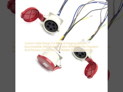 Conception de câbles sur mesure pour dispositifs d'imagerie médicale | Câbles biocompatibles, blindés contre les EMI, avec isolation haute flexibilité et connecteurs de précision pour une transmission de données fiable