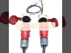 Conception de câbles personnalisés pour les diagnostics médicaux. Des câbles médicaux flexibles multi-noyaux d'un fabricant de câbles médicaux fiable avec câblage protégé et terminaux de haute précision.